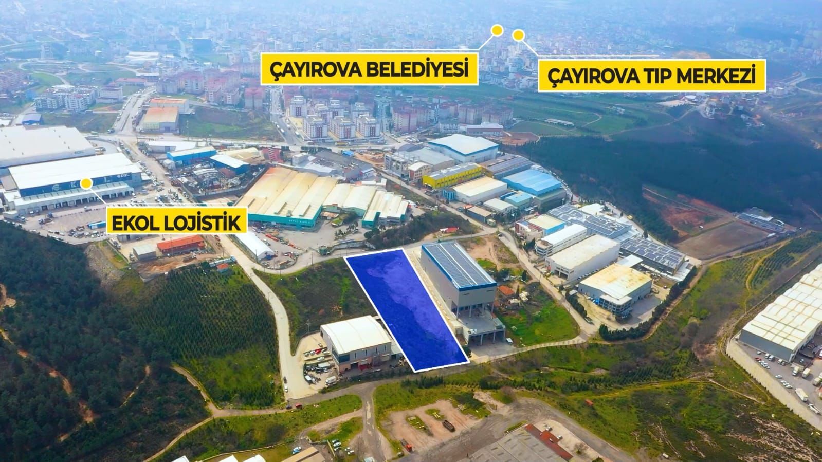 Kocaeli Çayırova Lojistik Arsa